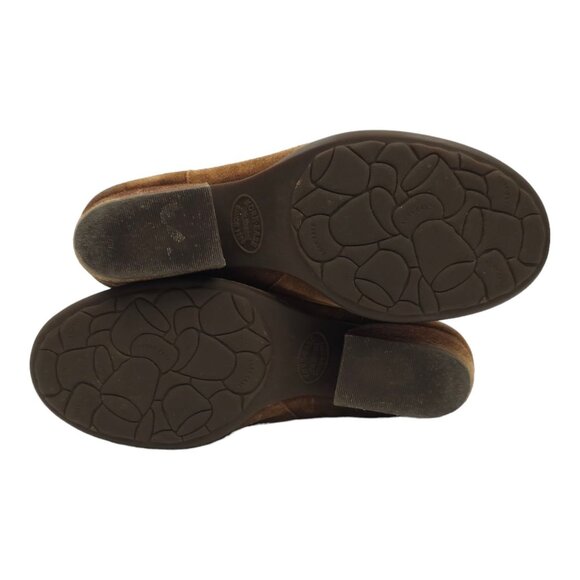 Kork Ease Side Zip Suede Ankle Boots Womens Size 7.5 M Booties Brown K48523 - Picture 8 of 14